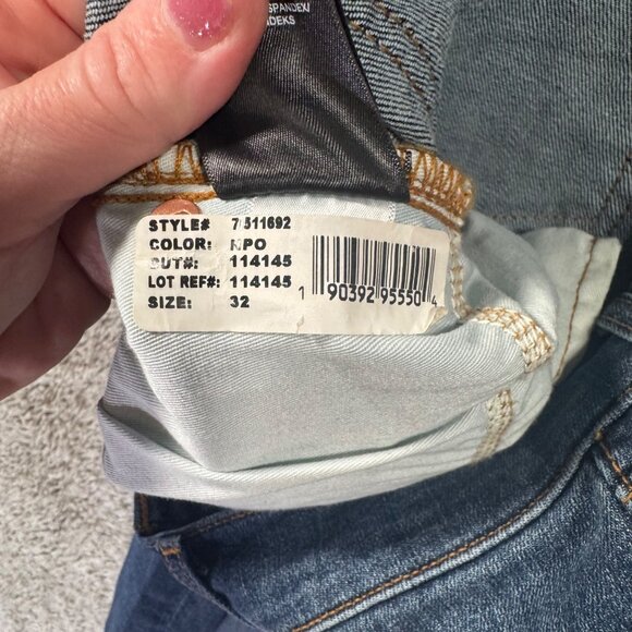 7 For All Mankind Men's Jeans Slimmy Sz 32 - Picture 7 of 14